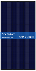 Hoog rendement 335-355W PV monokristallijn polykristallijn zonnepaneel en zonne-energiesysteem voor thuisgebruik en zonnemodule