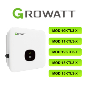 Growatt Mod15ktl3X Mod 15ktl3-X 15kw 2 Mppts driefasige residentiële PV-omvormer voor zonne-energiesysteem