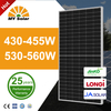 450 Watt zonnepaneel 2024 Nieuw rendement 9BB monokristallijn zonnepaneel voor RV Camping Home Boot Rooftop Farm Batterij Marine en Off-Grid