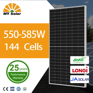 Hoog PV-rendement Solavita TOPCON zonnepaneel 550 watt zonne-energiesysteem voor waterlandbouwbedrijf met dompelpomp