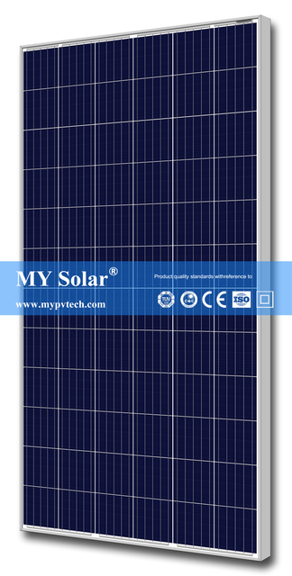 Hoog rendement 335-355W PV monokristallijn zonnepaneel en zonne-energiesysteem voor thuisgebruik en zonnemodule